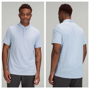 lululemon athletica Light Blue Polo Shirt